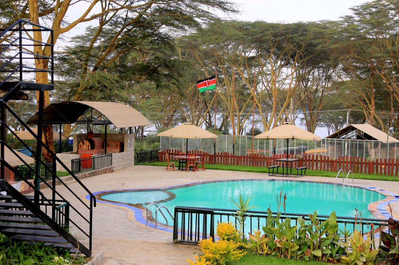 מלון Naivasha West Beach Camp מראה חיצוני תמונה
