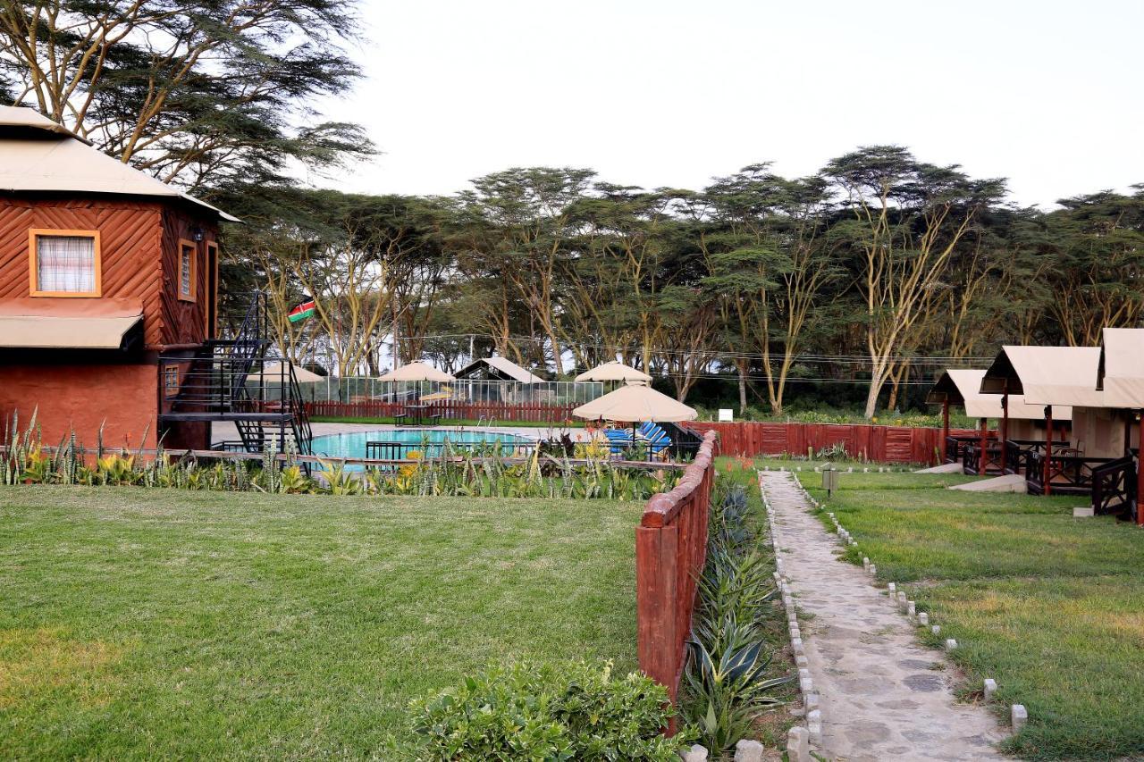 מלון Naivasha West Beach Camp מראה חיצוני תמונה